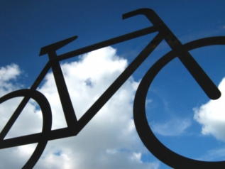 Bild på cykel